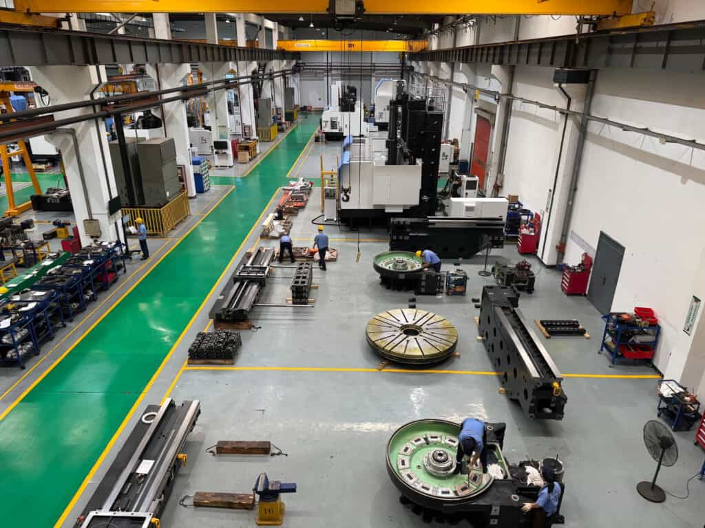 PMT machine tool workshop